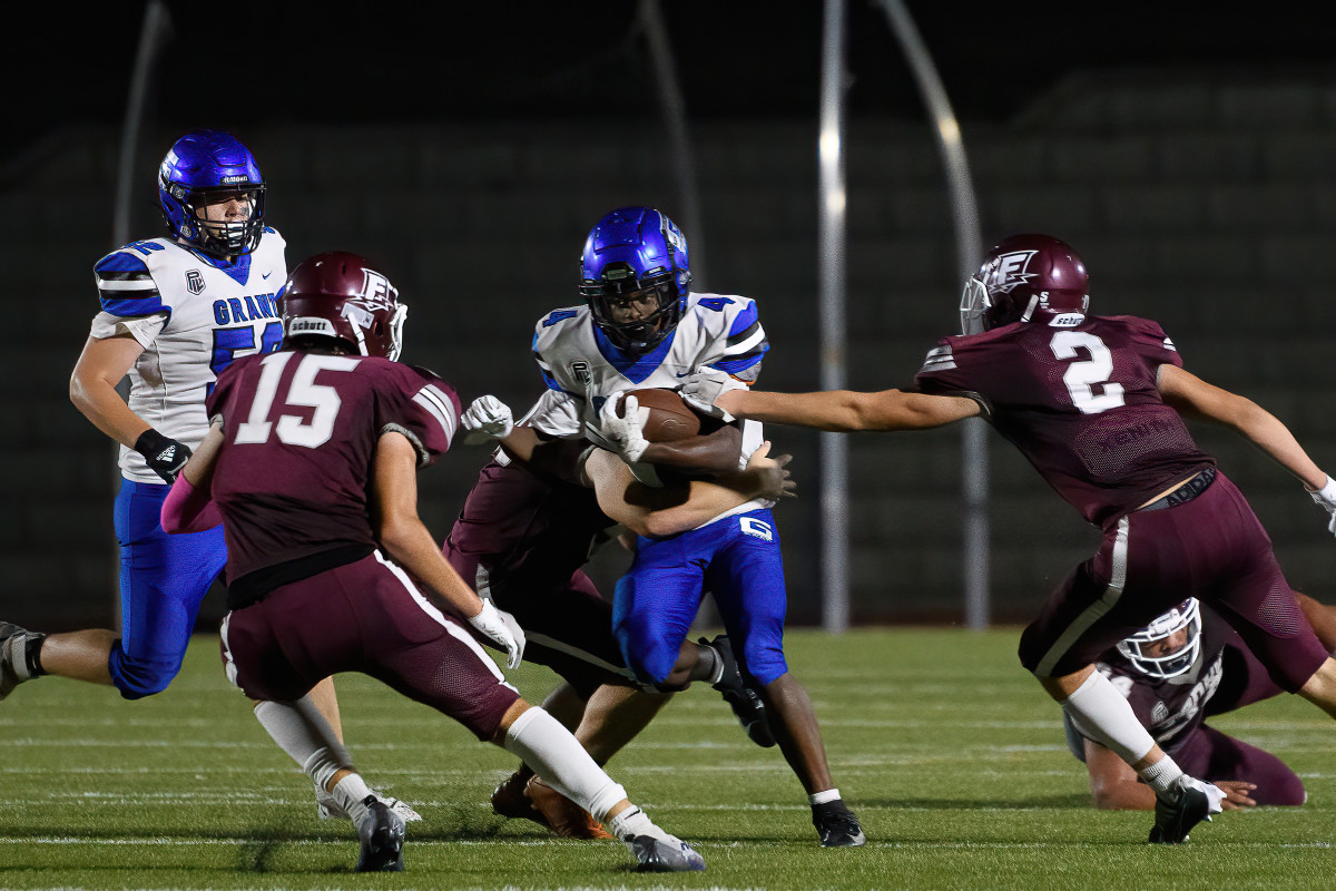 Grant Franklin football Oregon October 7 2022 Ken Waz 49